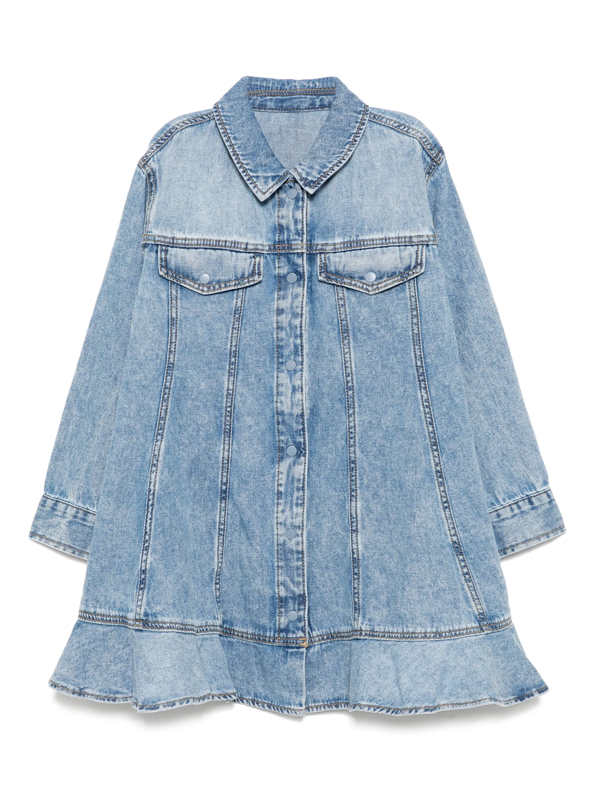 

Расклешенное платье Jnby By Jnby, синий