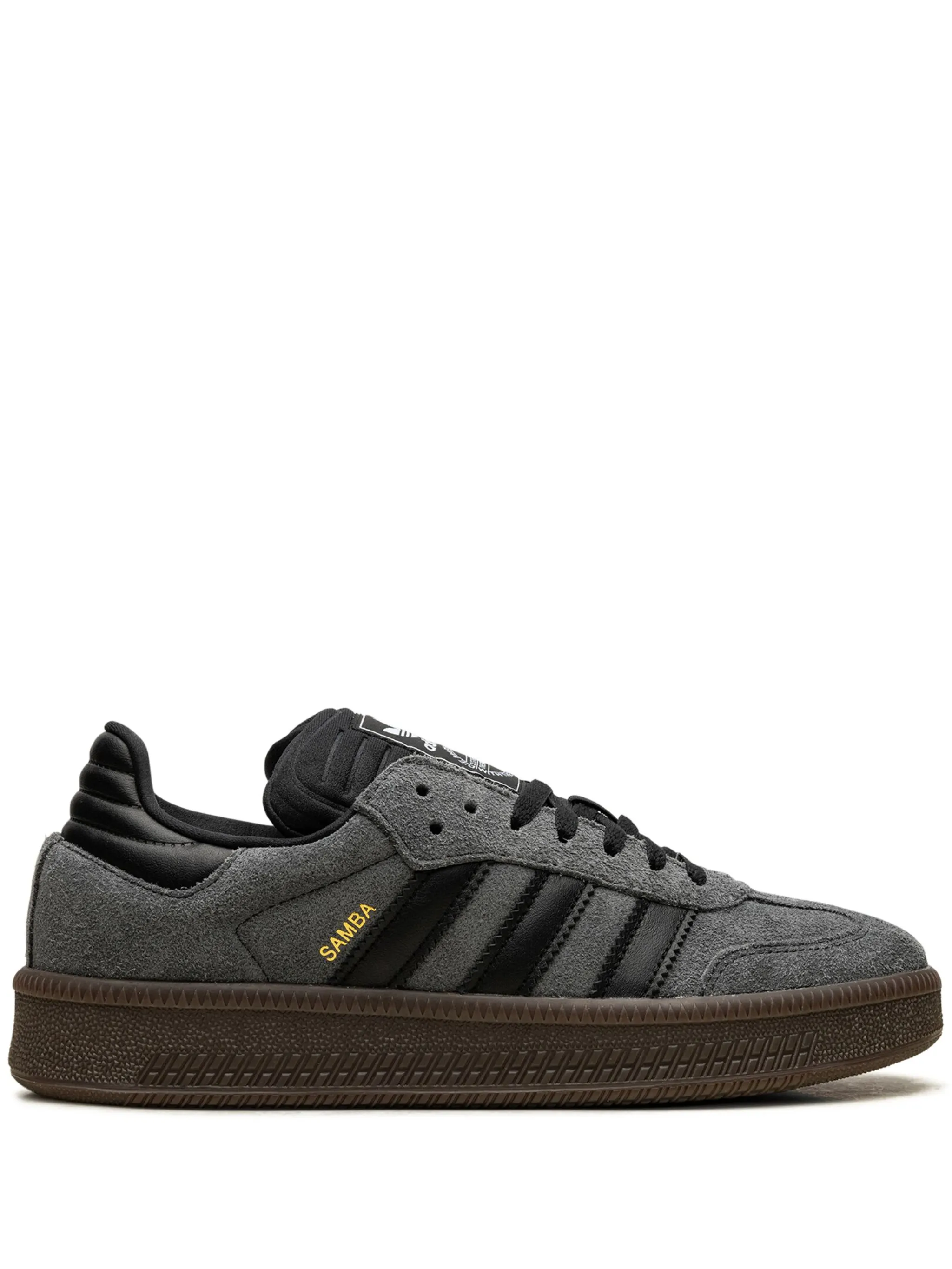 Кроссовки Samba XLG на шнуровке Adidas, серый — фото 4