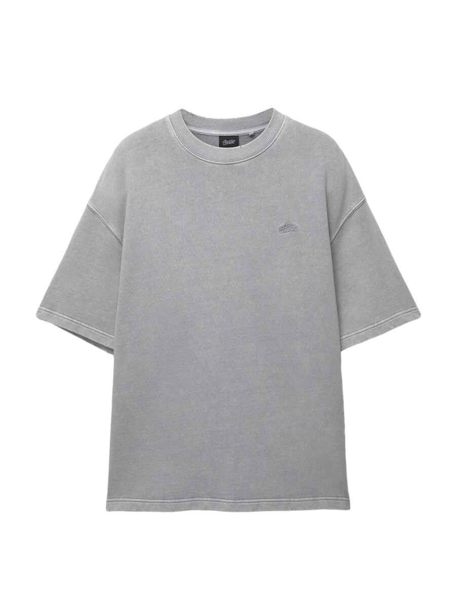 

Рубашка Pull&Bear, серый