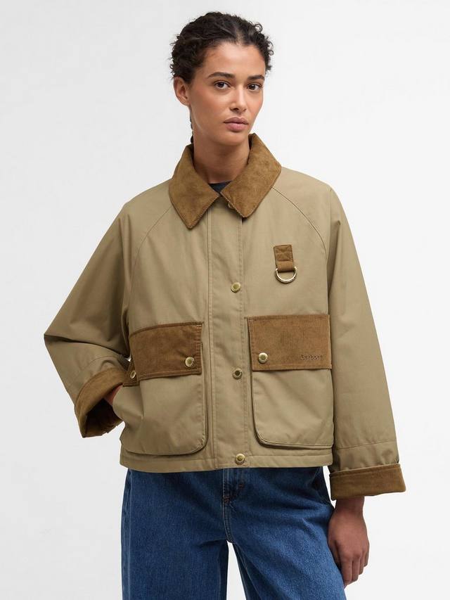 

Короткая куртка оверсайз Phoebe с воротником Barbour