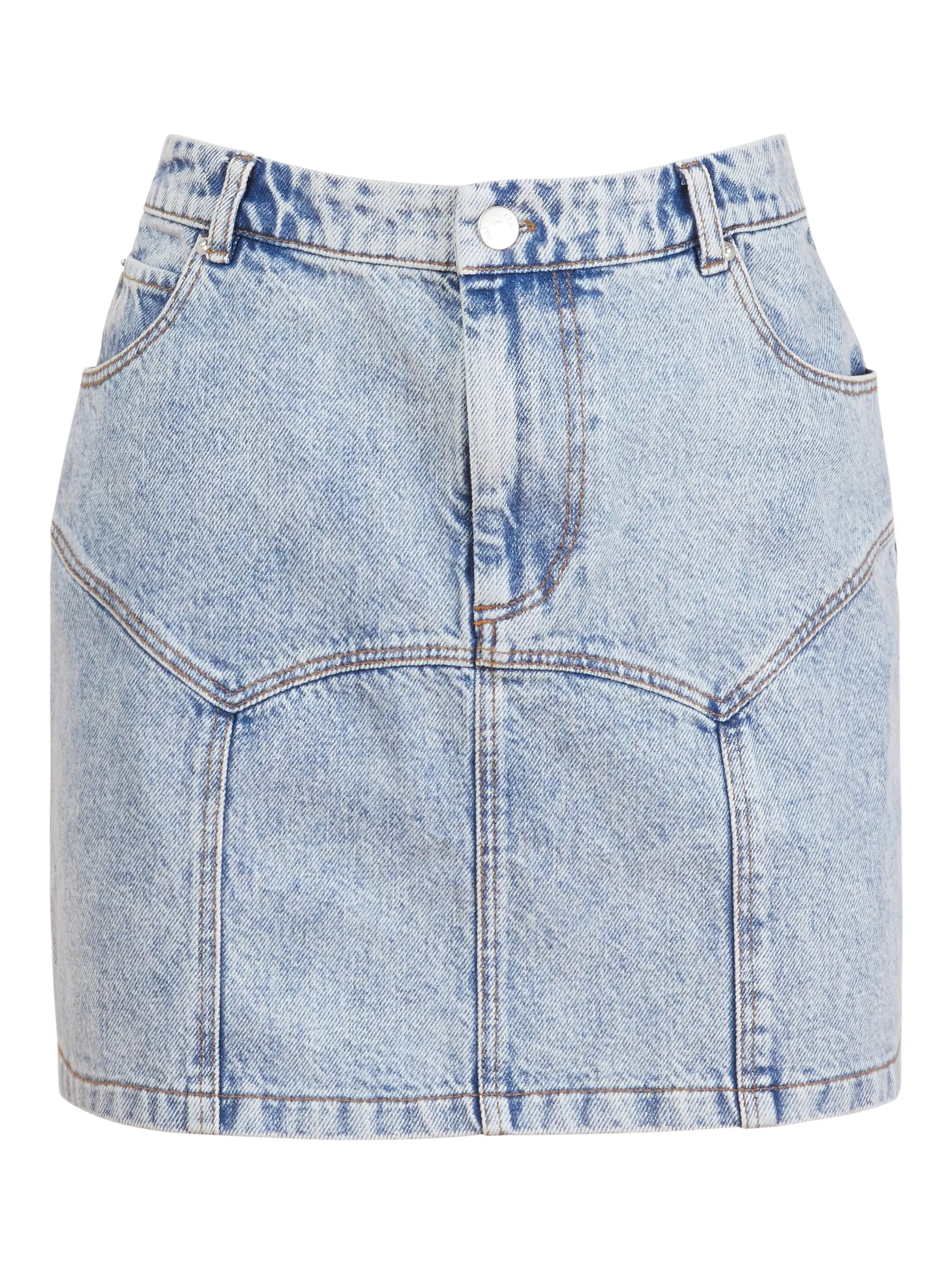 

Юбка мини Fleur Du Mal, синий