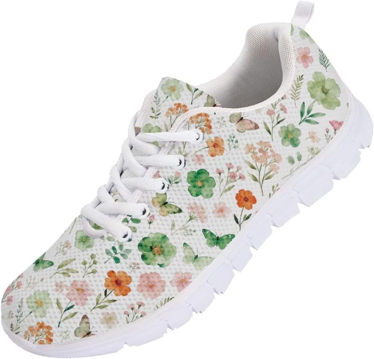 

Мужские кроссовки Funnydude Funny Print для бега, легкие осенние кроссовки, удобная обувь для спортзала, Floral a