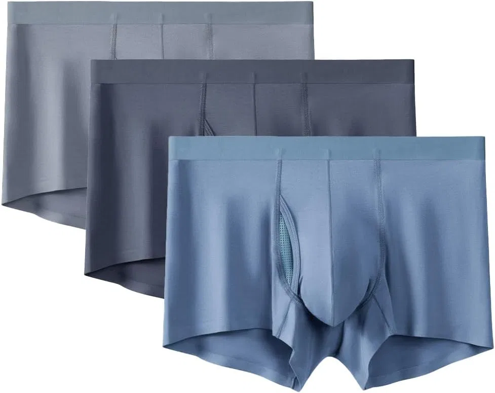Боксеры дышащие, хлопковые, 3 шт., цвет 2