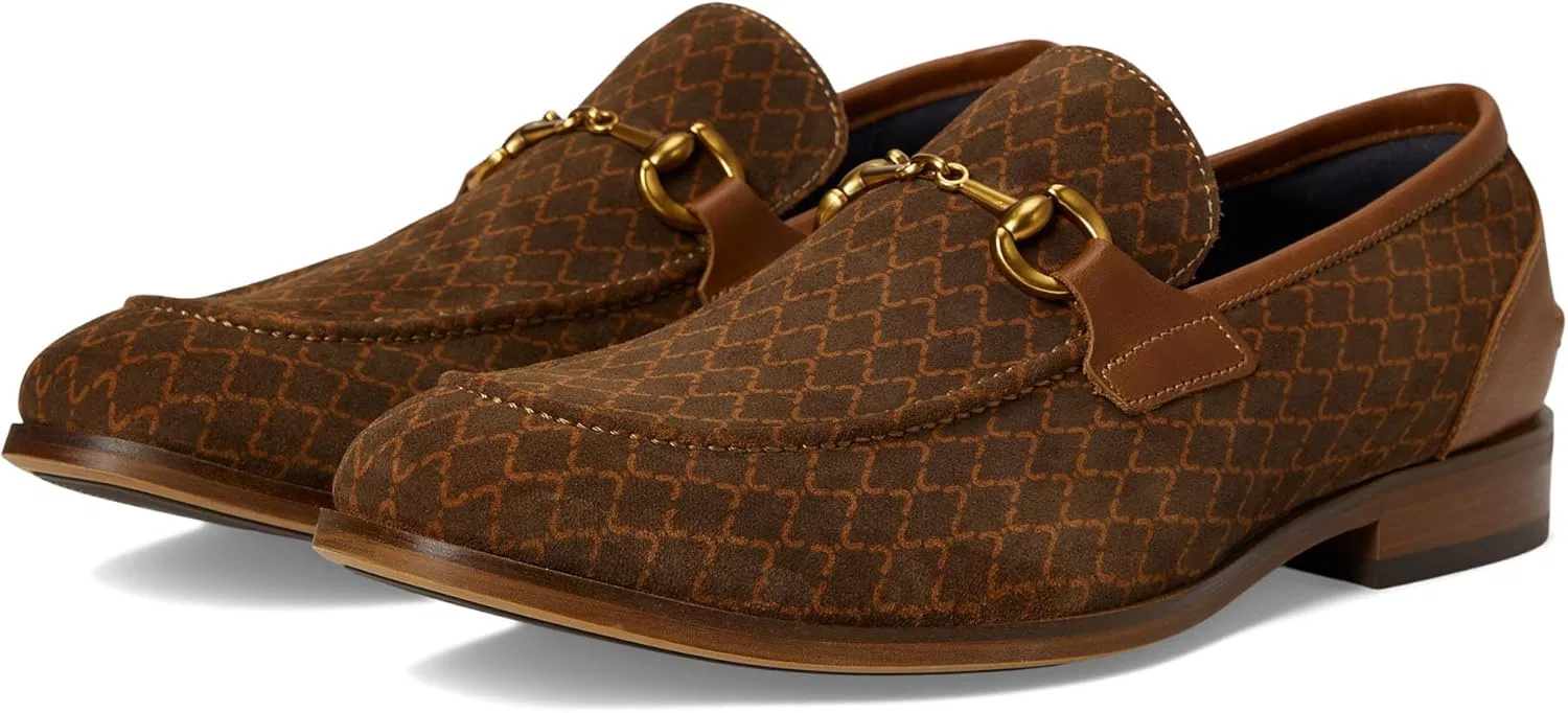 Мужские тапочки-слипоны Stacy Adams Brinkley Moc Toe, Light Brown
