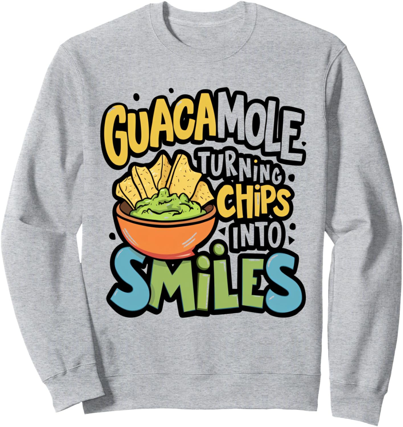 

Забавная толстовка с юмористическим рисунком авокадо для любителей гуакамоле Avocado Guacamole Lover'S Accessories, серый