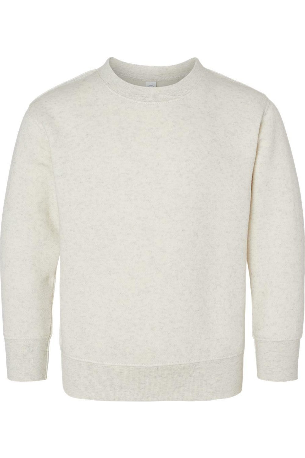 

Детская флисовая толстовка с круглым вырезом Rabbit Skins, цвет natural heather