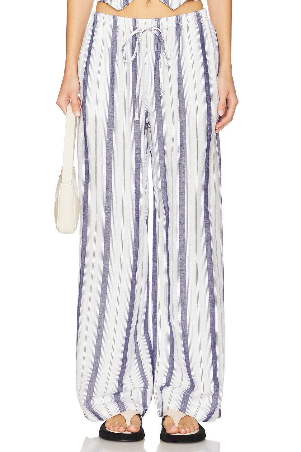 

Брюки с широкими штанинами Bella Dahl, coastal ombre stripe
