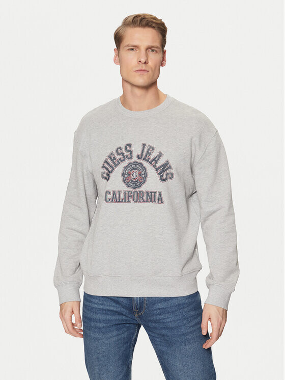 

Толстовка обычного кроя Guess Jeans, серый
