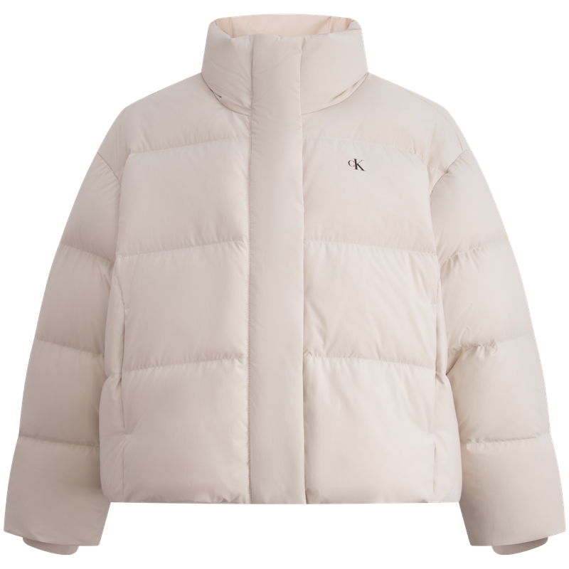 

Женская куртка CALVIN KLEIN Down Jacket, ACF-Ivory White