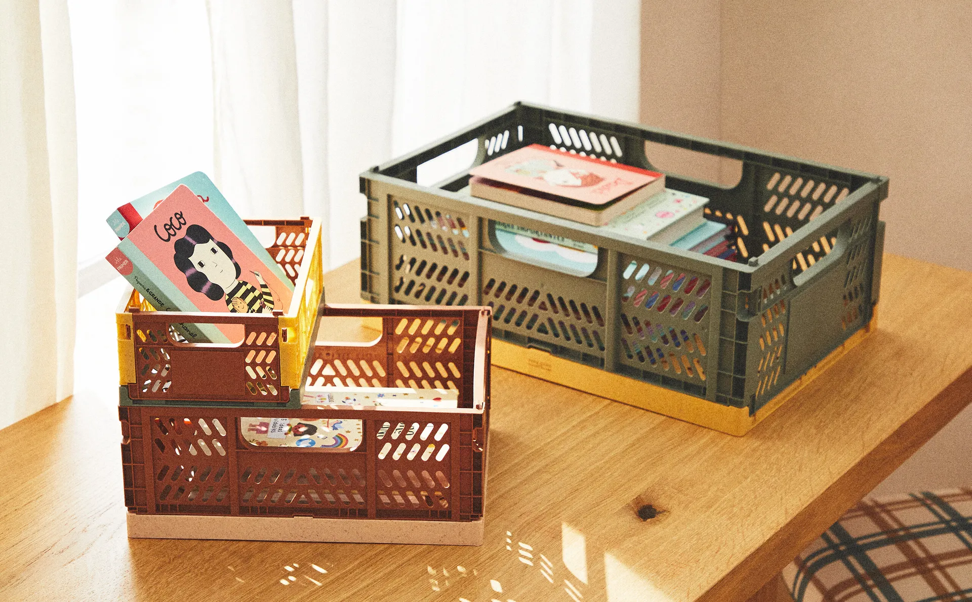 

Складная коробка Zara Home, зеленый