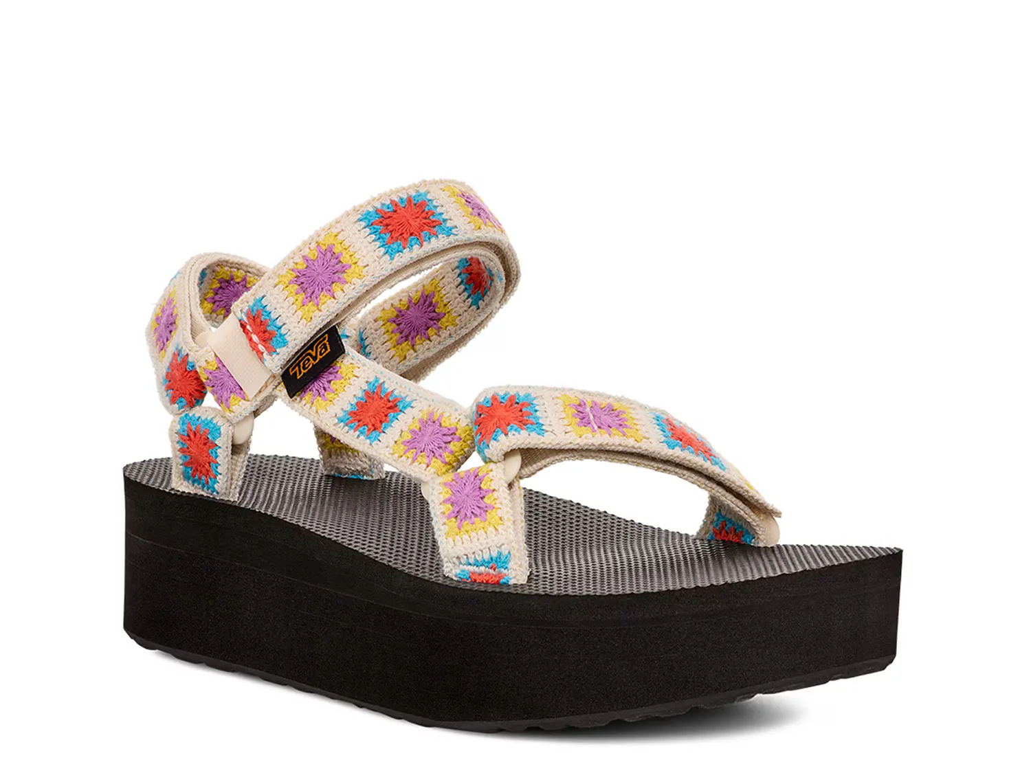 

Сандалии Universal Crochet Platform Sandal Teva, бежевый