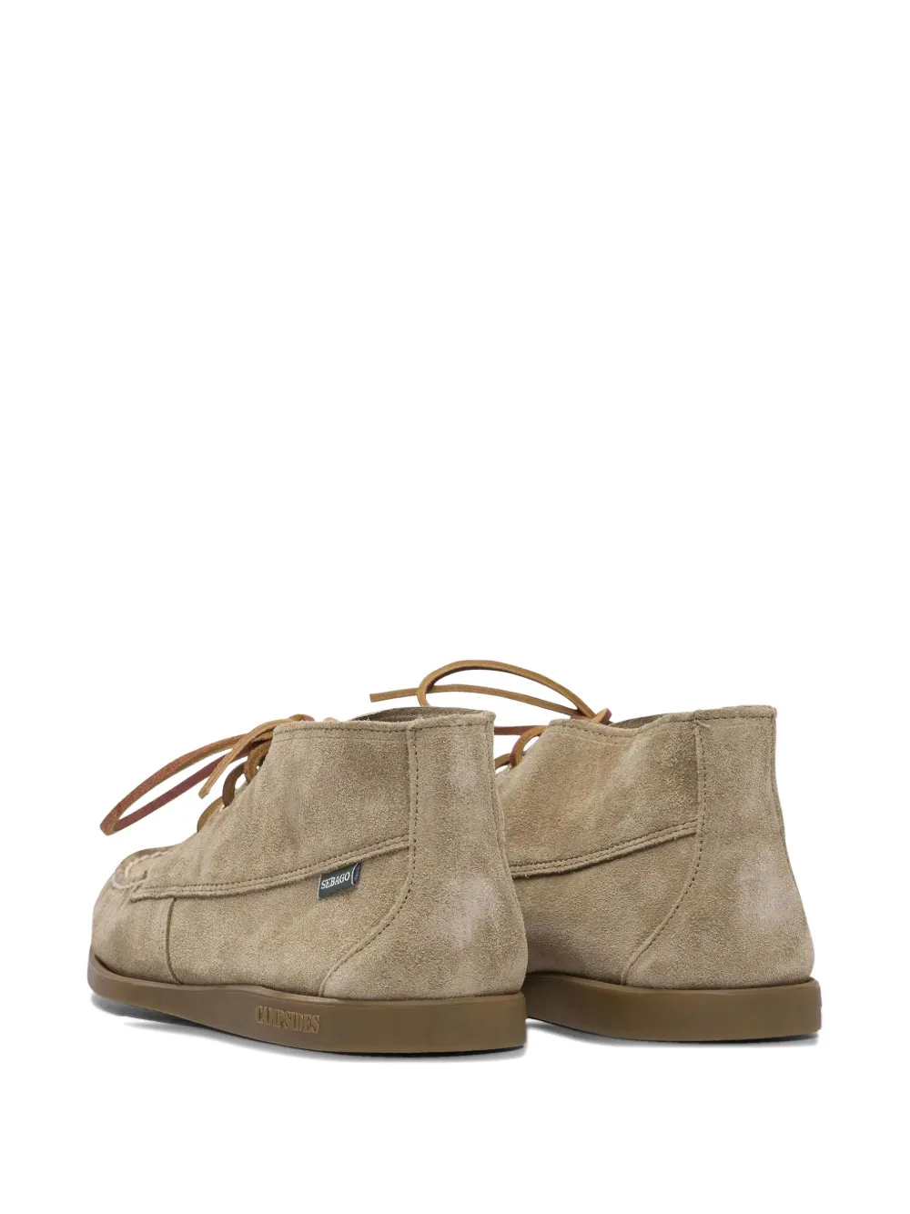 Замшевые ботинки Chukka на шнуровке Sebago, нейтральный — фото 3