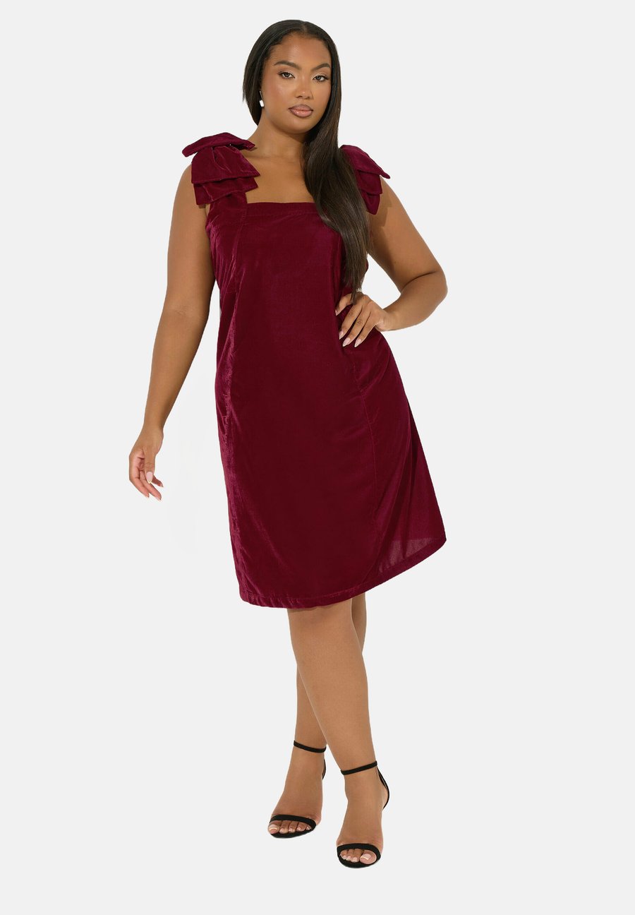 

Платье Yours Clothing Cocktail dress / Party dress, Dark Red/Bordeaux
