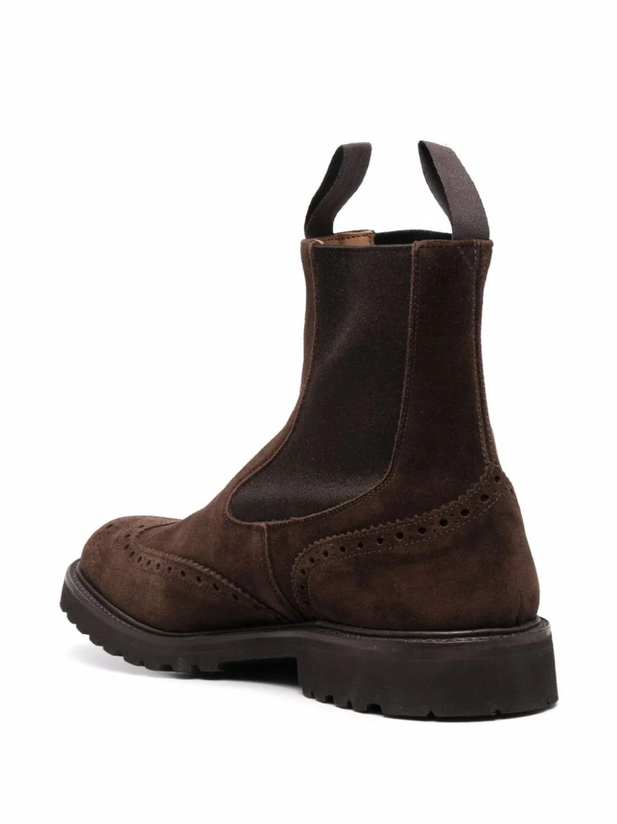 Tricker's ботинки с эластичными вставками, коричневый — фото 3