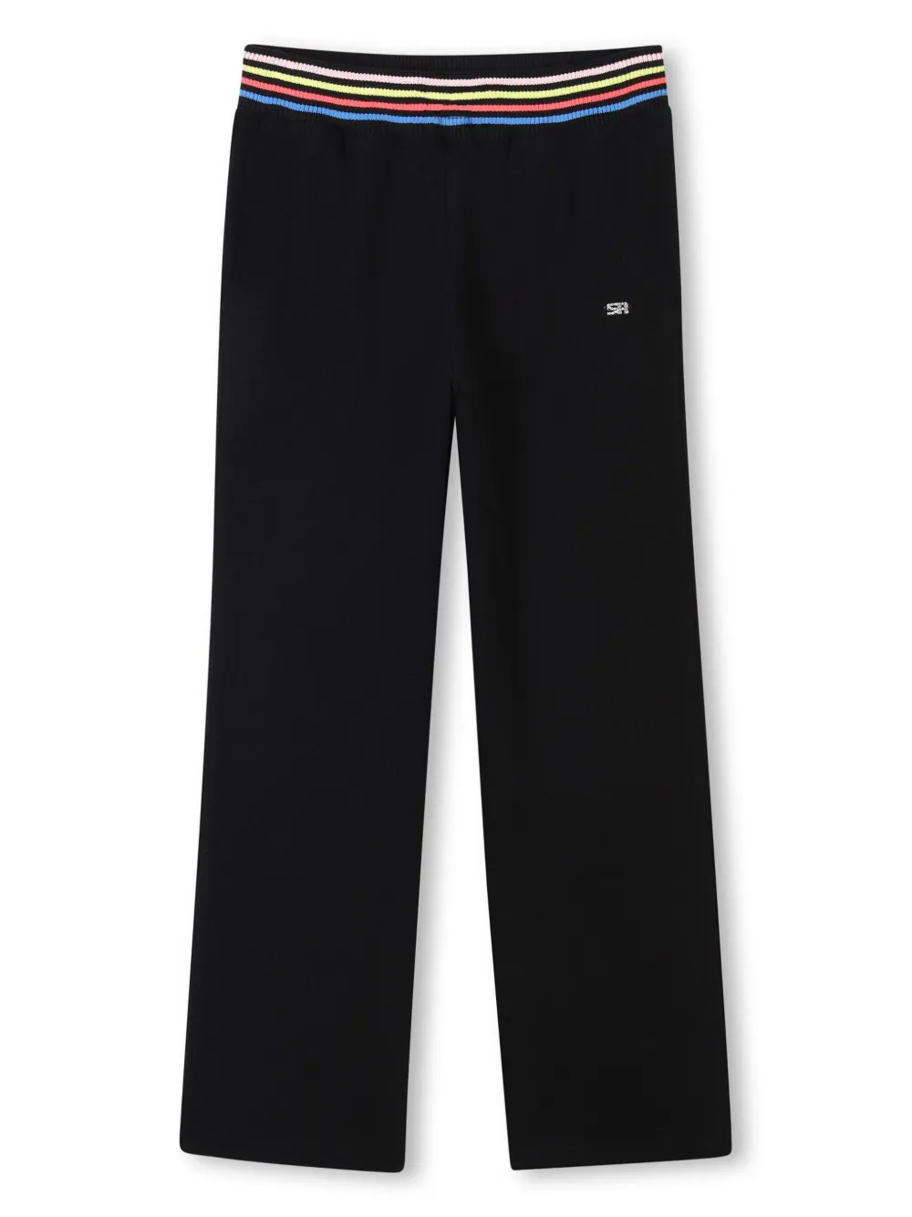 

Брюки с вышитым логотипом SONIA RYKIEL ENFANT, черный