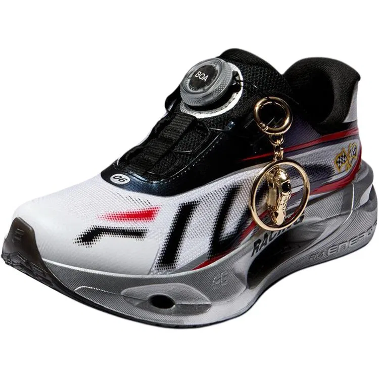 Кроссовки детские SPEED 6 Rebound Breathable Low top для бега white black FILA KIDS — фото 4
