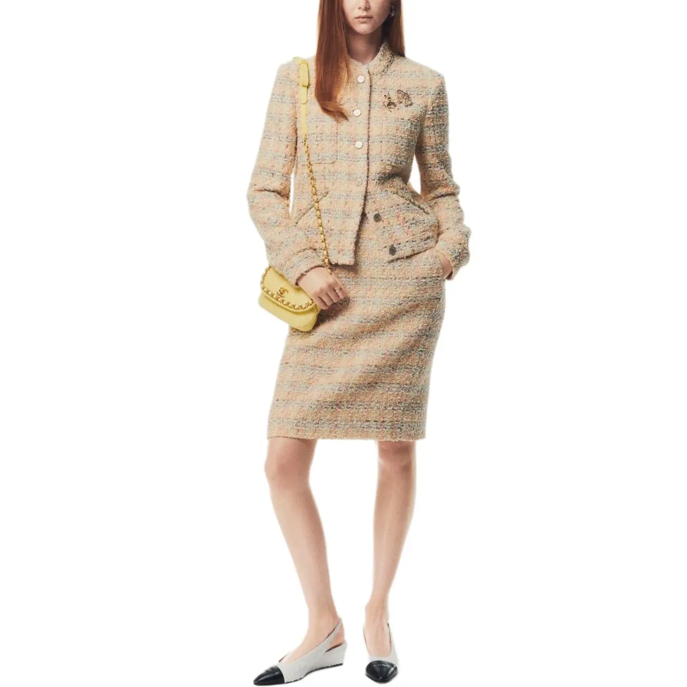 

CHANEL Желтая куртка, Yellow
