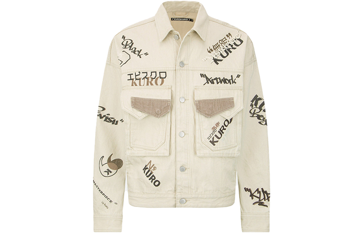 

Джинсовая куртка мужская Oat EVISU, Oat