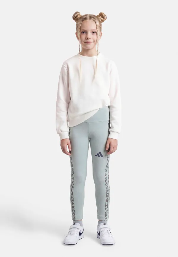Леггинсы брюки для девочек-подростков Adidas Performance, Sage/Aurora Onix