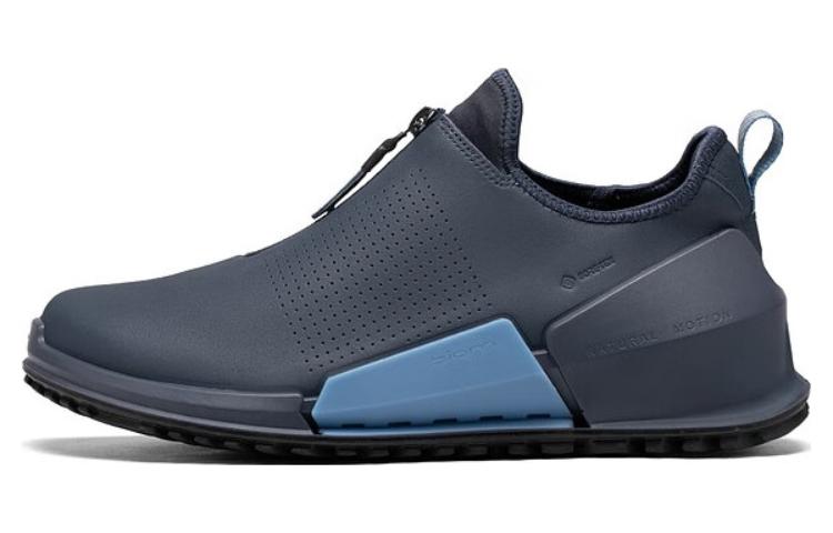 

Кроссовки ecco Striding 2.0 Series Lifestyle Shoes Men Low-top Blue/Gray, синий/серый