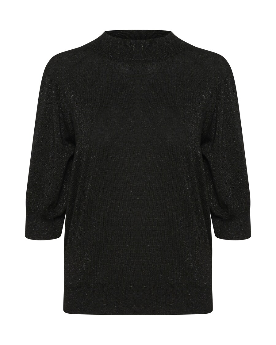 

Тонкий вязаный свитер Kaffe Sweater Regina, черный