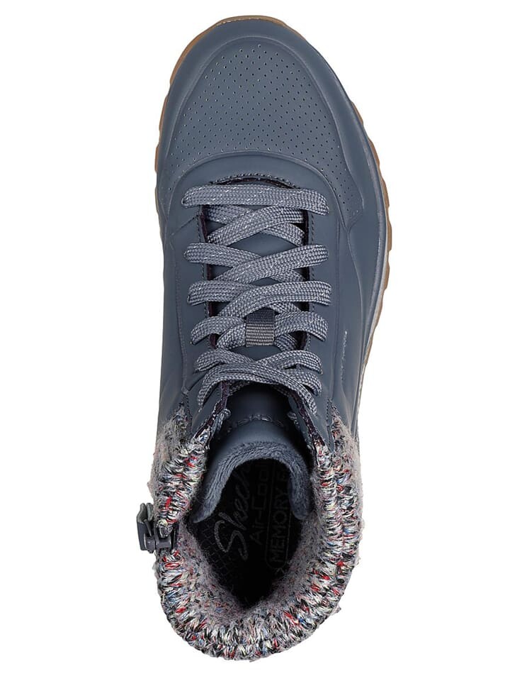 Высокие кроссовки Skechers Sneakers High UNO RUGGED Darling Daze, серый — фото 4