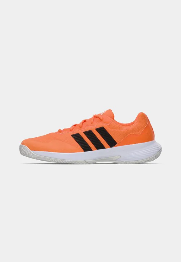 Теннисные кроссовки gamecourt 2m all-court Adidas Performance, Lucid Orange/Core Black/Silver-Coloured Metallic — фото 2