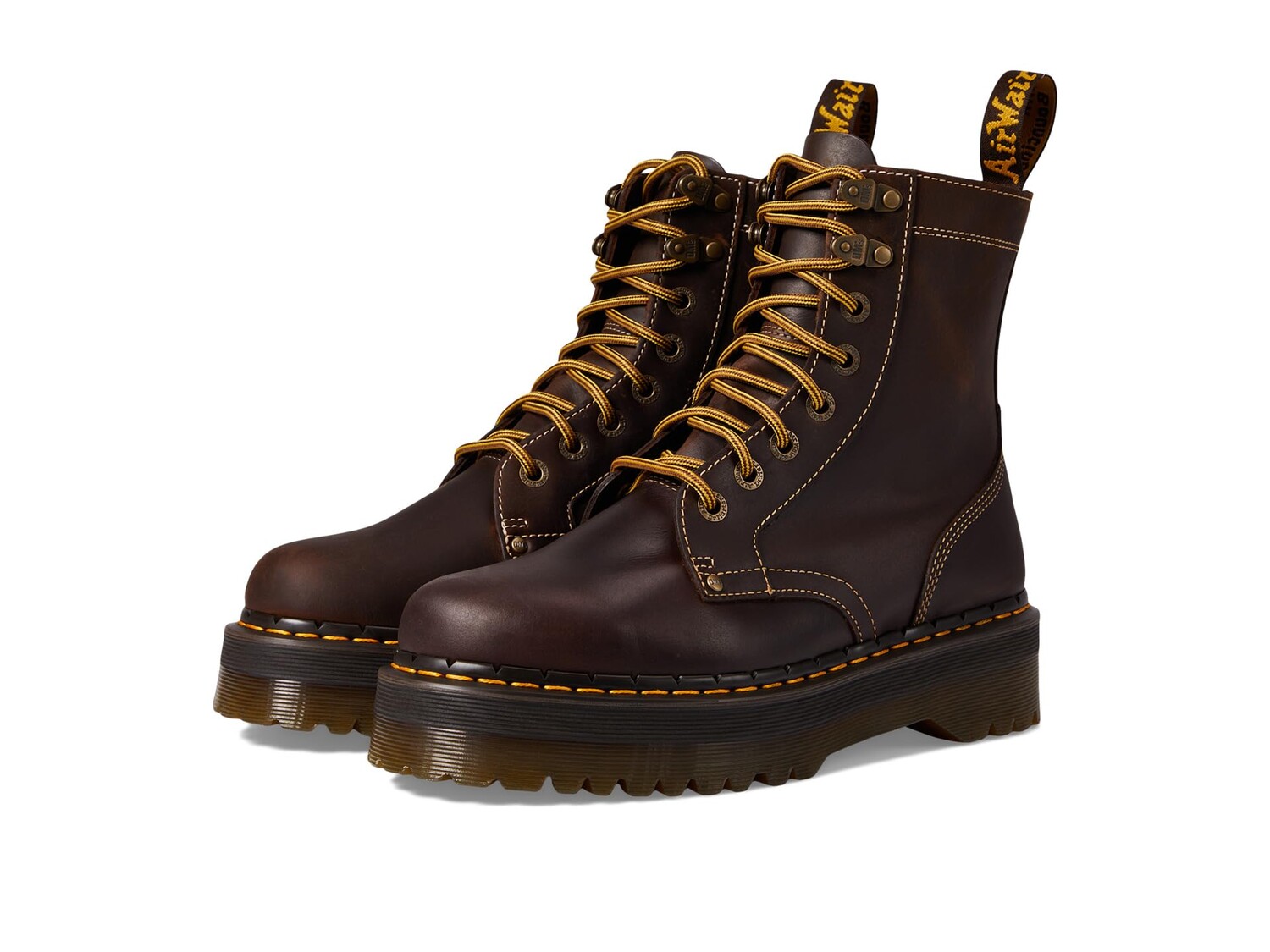 Ботинки мужские Dr. Martens Jadon Arc высокие, коричневый — фото 3