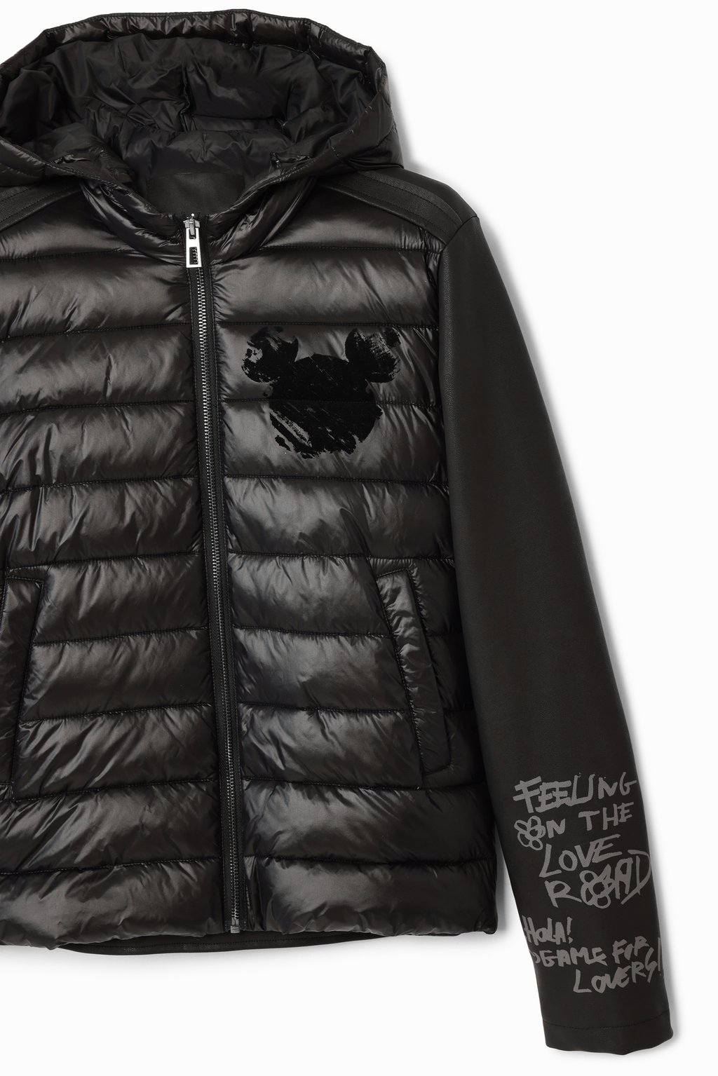 

Куртка из искусственной кожи CHAQ MICKEY MOUSE Desigual, черный