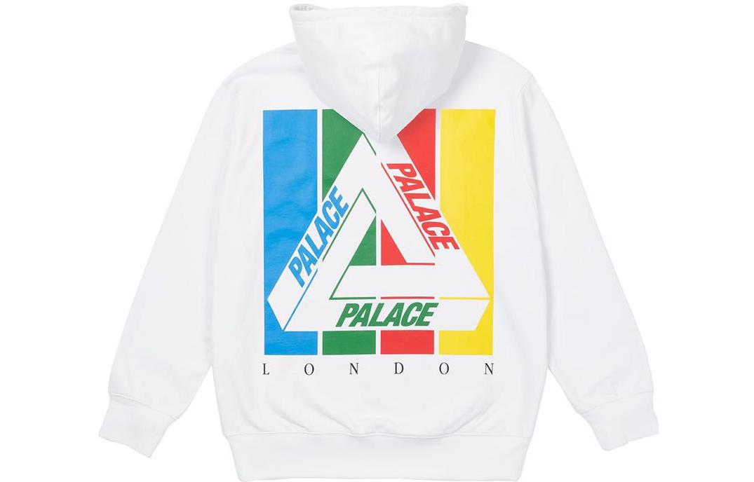 

Тройная вышивка худи PALACE, белый