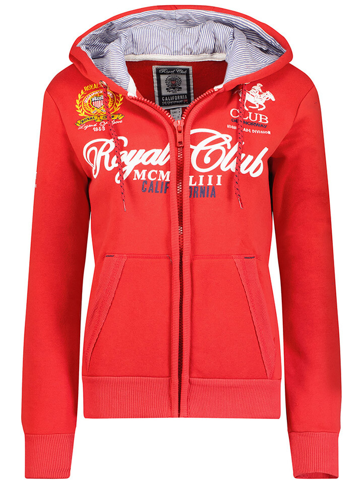 

Толстовка Geographical Norway Fanille, красный