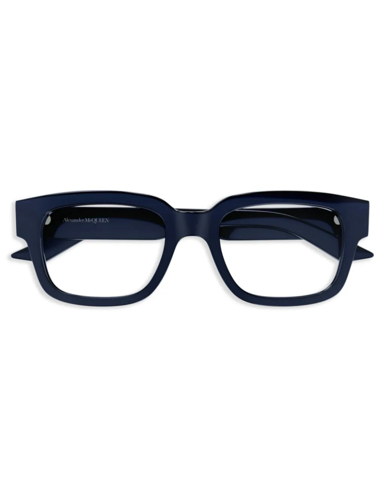 

Alexander McQueen Eyewear очки в прямоугольной оправе, синий