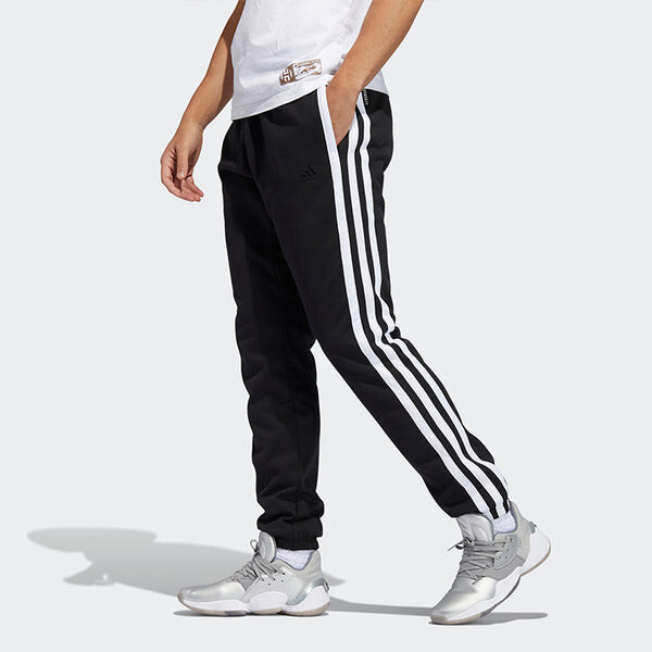 Спортивные штаны adidas Hrd Fleece Pant Basketball Sports Training Running Long Pants Black, черный — фото 4