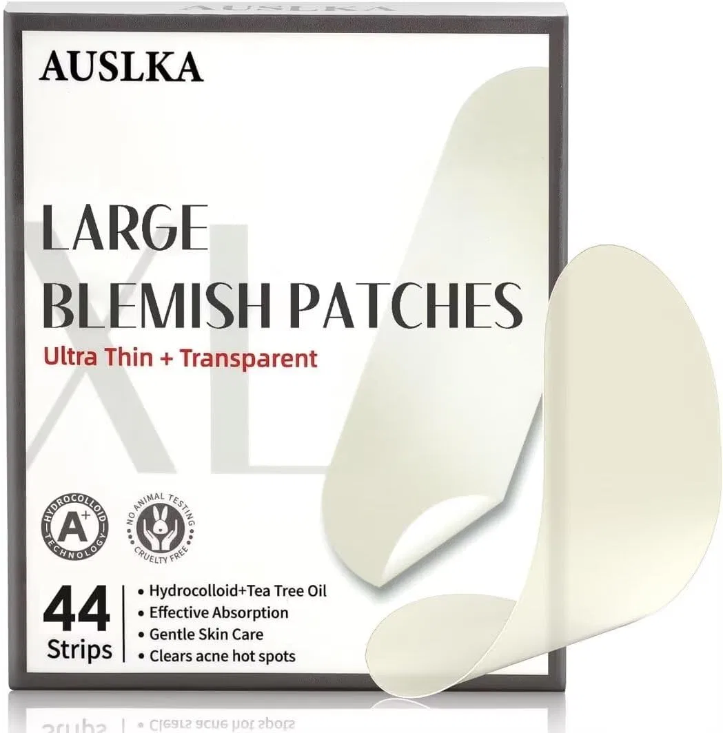 Пластырь от прыщей AUSLKA Scratch Patch 44 шт гидроколлоидный большой