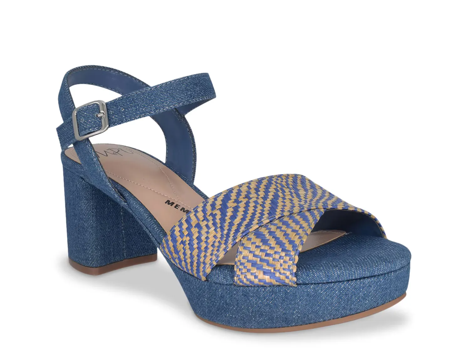 

Сандалии Nicolette Platform Sandal Impo, синий/бежевый