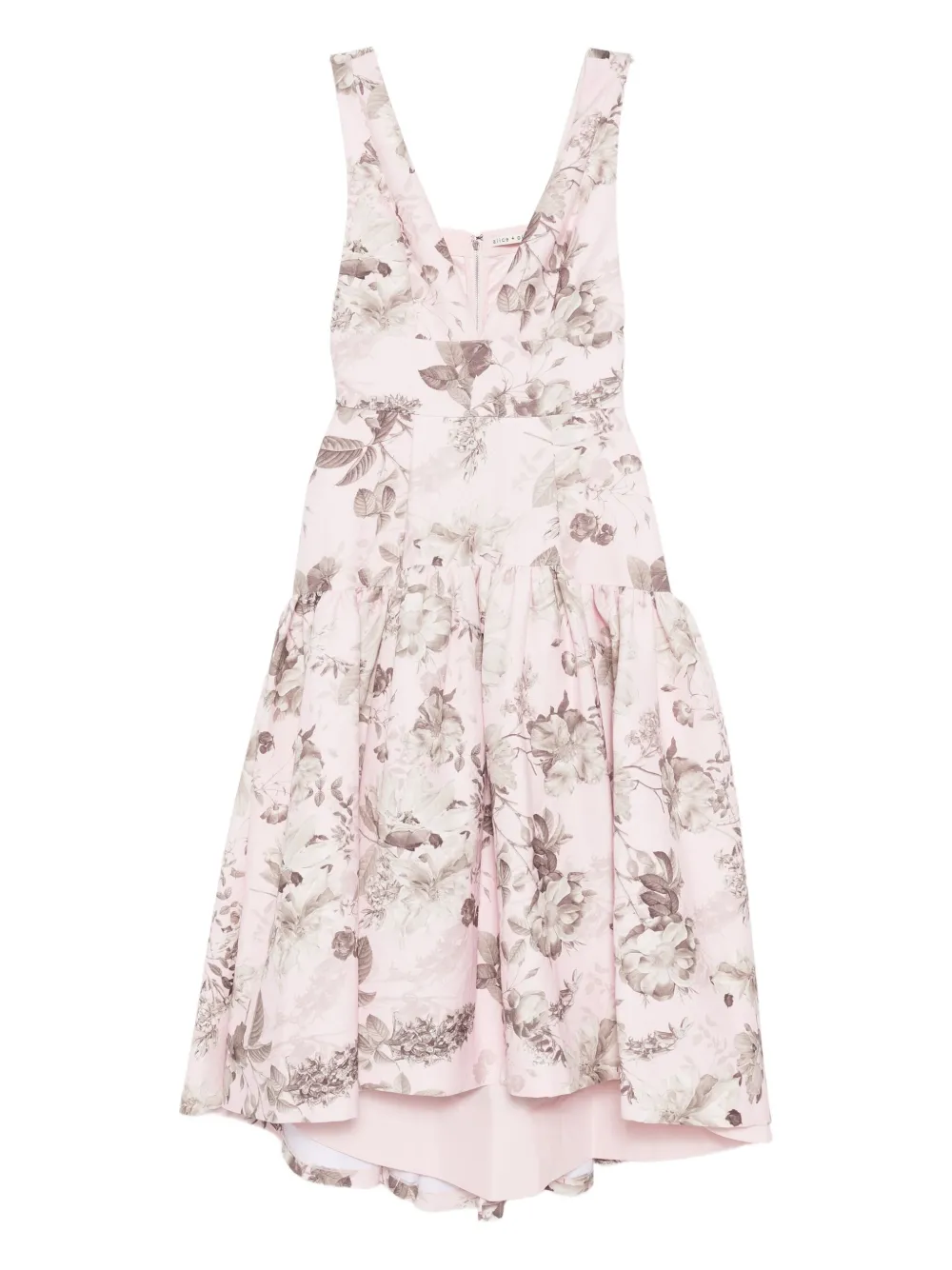 

Платье Lila Midi alice + olivia, розовый