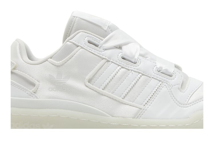 Кроссовки Adidas Forum Satin Low J, белый — фото 2