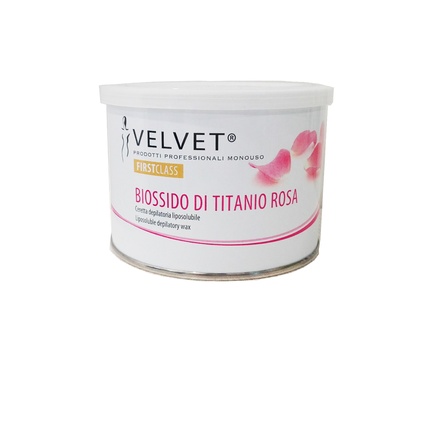 

Натуральный розовый воск 400 мл Velvet