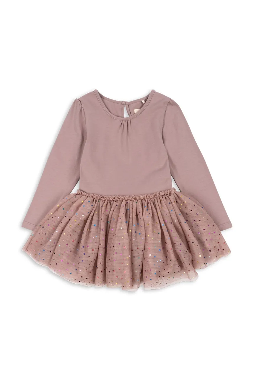 

Платье для маленькой девочки FAIRY BALLERINA DRESS GRS Konges Sløjd, бежевый