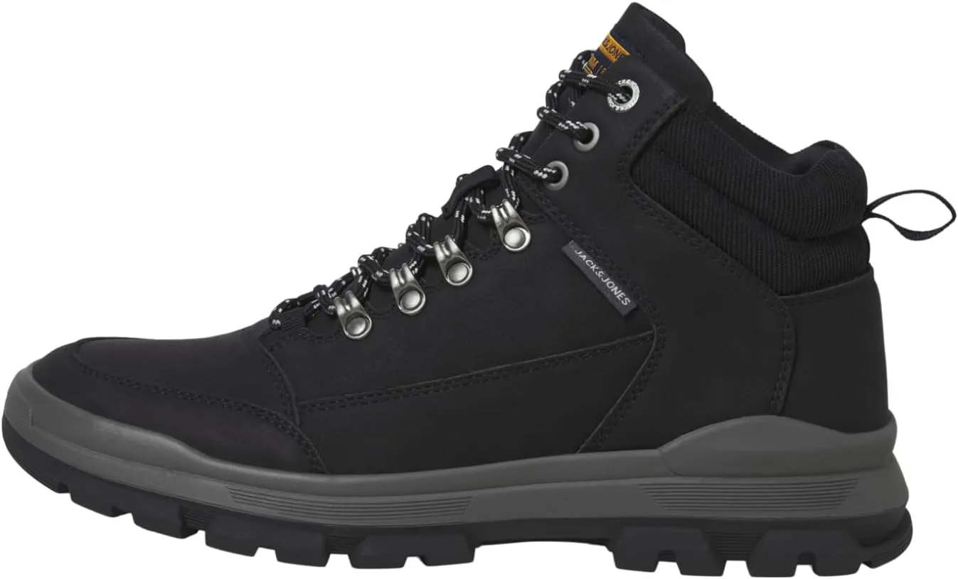 Мужские ботинки JFC JACK & JONES Jfwimperial из искусственной кожи, угольный