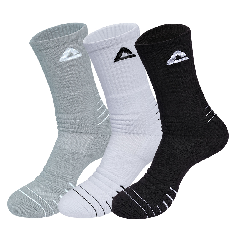 

Баскетбольные носки унисекс PEAK, White-3 Pack