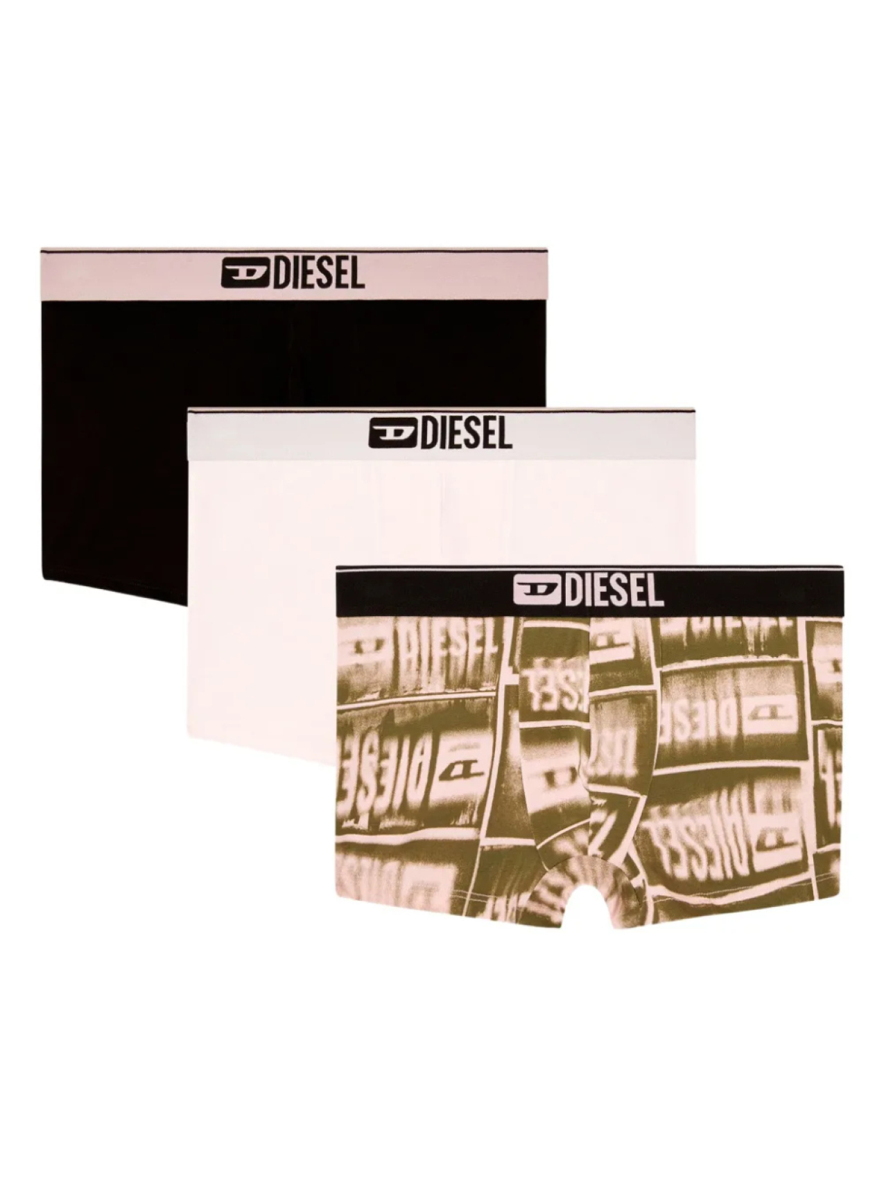 

Diesel комплект из трех боксеров Damien-D-Box, розовый