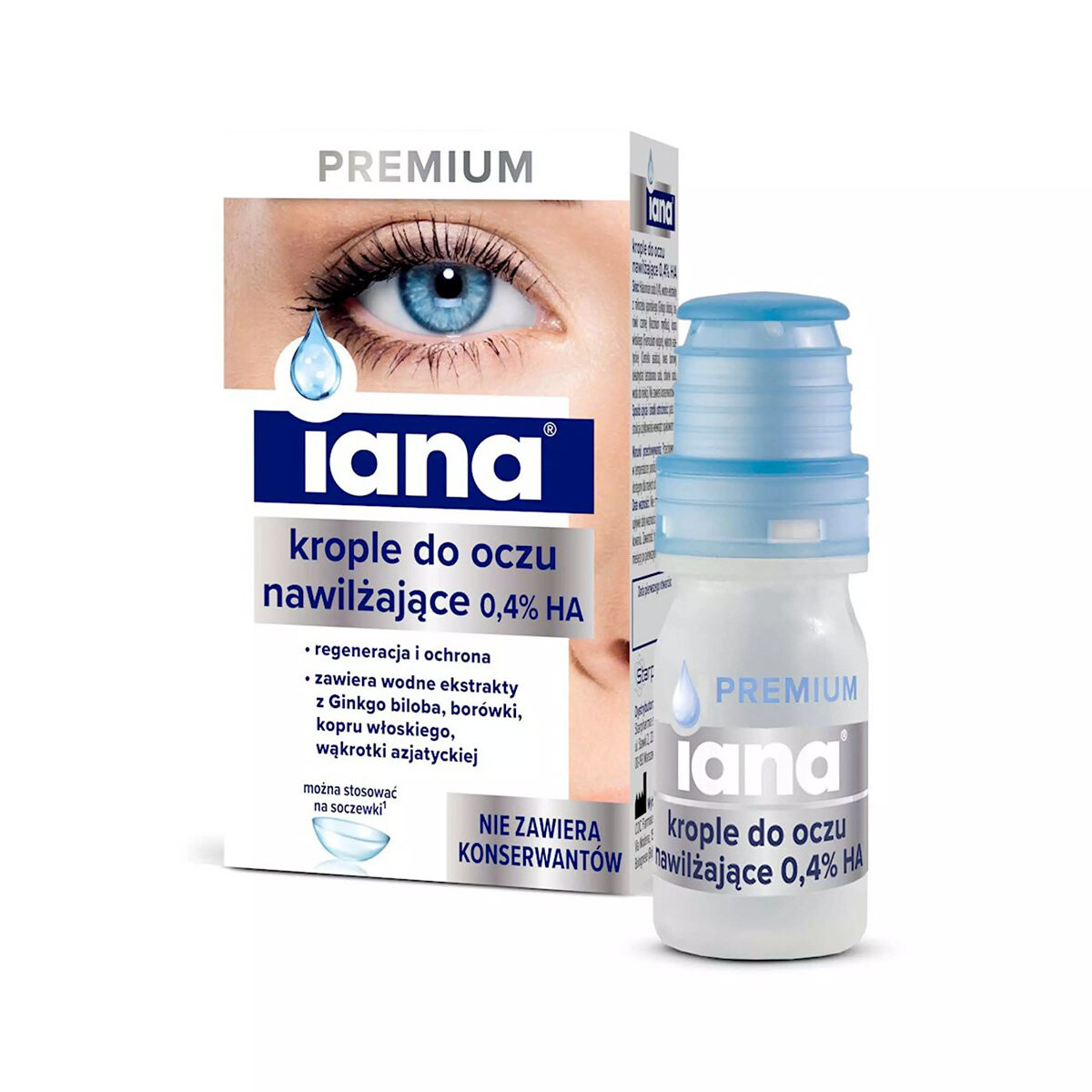 

Иана Глазные капли Интенсив 0,4% Га Iana
