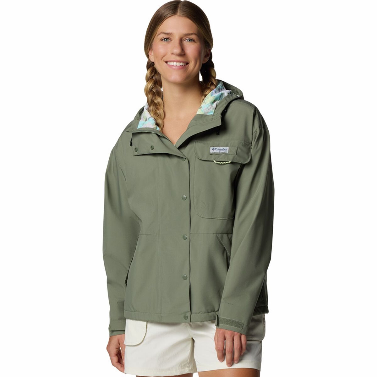 

Дождевик для открытой воды PFG Columbia, цвет cypress, Серый, Дождевик для открытой воды PFG Columbia, цвет cypress
