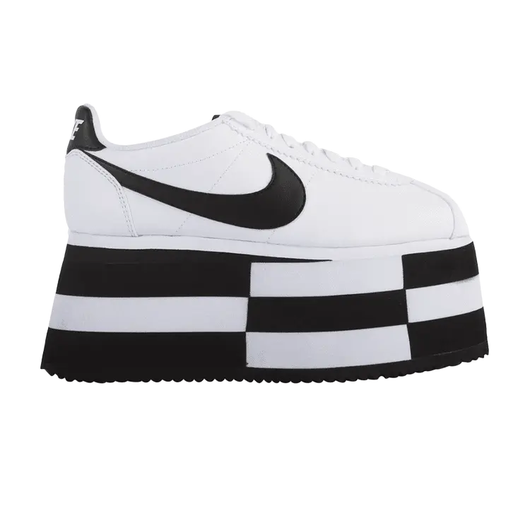 Кроссовки Nike COMME des Garcons x Wmns Cortez 'Check White', белый