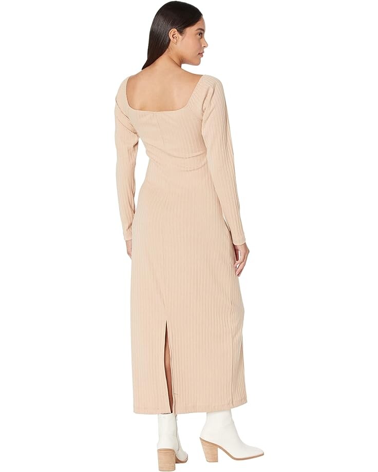 

Платье Lost + Wander Mimosa Mornings Midi Dress, нюд