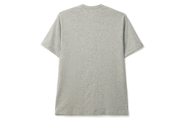 Футболка little logo applique cotton short-sleeve tee 'grey' Comme Des Garcons, серый — фото 2