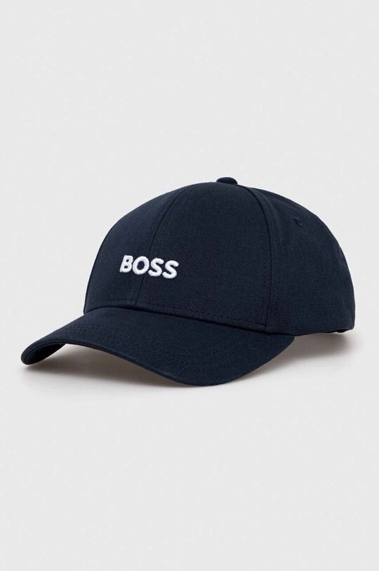 

Бейсболка BOSS из хлопка Boss, темно-синий