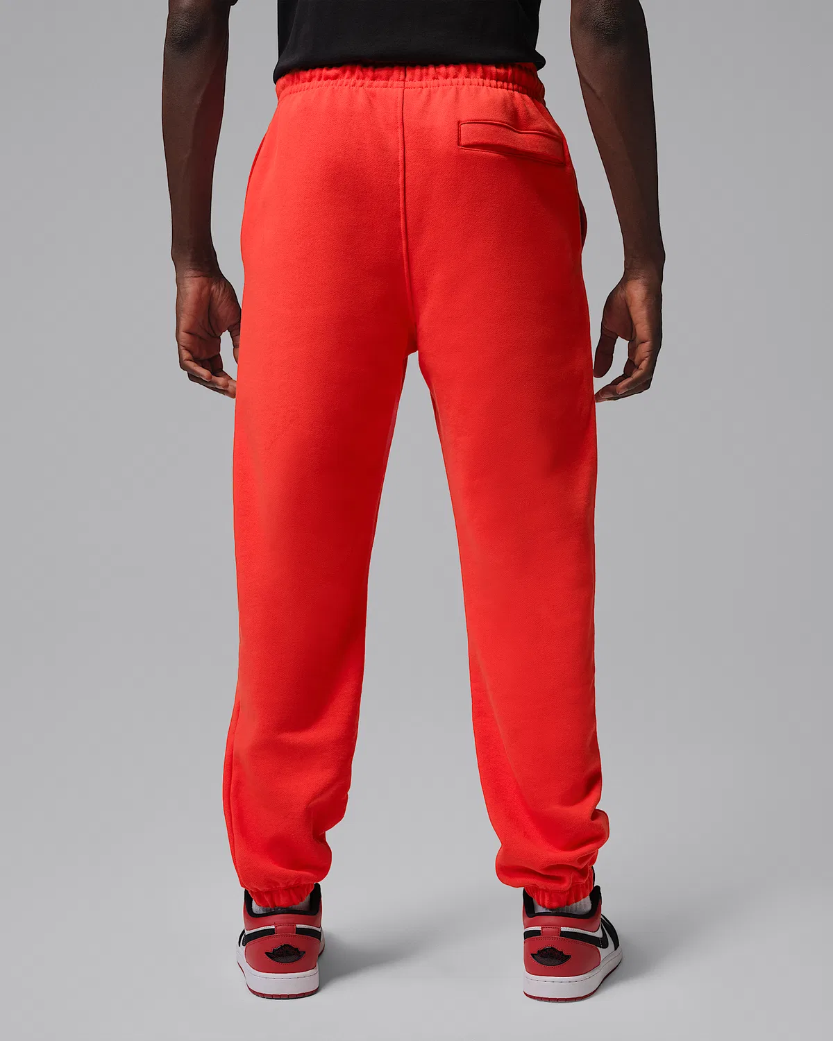 Мужские штаны Jordan Flight Fleece, Chile Red/Gym Red — фото 2