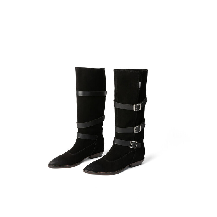 

Сапоги женские Quicheshoes, черный
